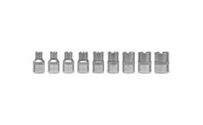 Sada nástavců 1/2" TORX 9 ks E10-E24