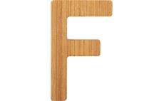 Small Foot Bambusové písmeno F 