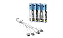 VELAMP LR6-4USB AA nabíjecí baterie s USB-C