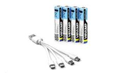 VELAMP LR6-4USB AA nabíjecí baterie s USB-C