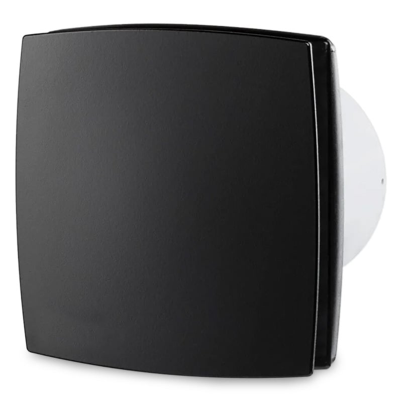 Ventilátor VENTS 100 LD BLACK MAT Ventilátor VENTS 100 LD BLACK MAT