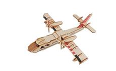Woodcraft Dřevěné 3D puzzle Bombardér 
