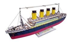 Woodcraft Dřevěné 3D puzzle Titanic 
