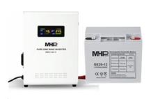  Záložní zdroj MHPower WPU-300-12 UPS 300W 12V čistý sinus + baterie