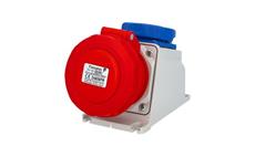 Zásuvka nástěnná kombinovaná 24606-FR IP67/1x230V/16A, 1x400V/16A/5 - SpeedPRO