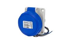 Zásuvka vestavná 23M237 IP66-67/230V/16A/3P 6h, šikmá 10°, mikrospínač NC/ NO - SpeedPRO